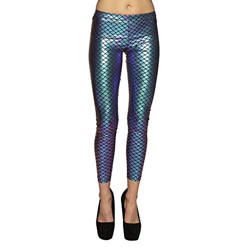 Boland Boland 51023  legginsy syrenki, rozmiar M, wzór łuski, wysoki komfort noszenia, podwodny świat, impreza tematyczna, karnawał 51023