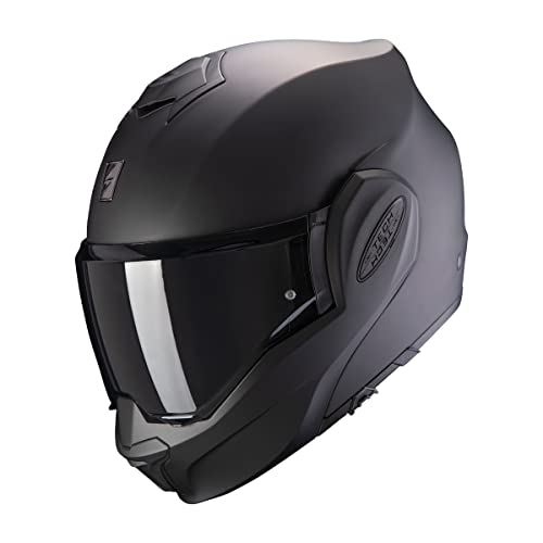 SCORPION Męski kask EXO TECH SOLID, matowy czarny, S