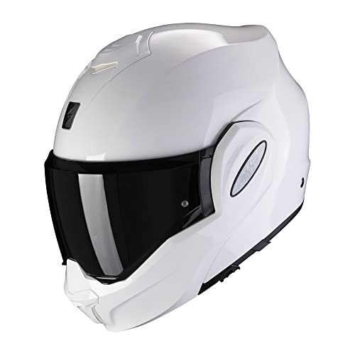 SCORPION Męski kask EXO TECH SOLID, biały, M