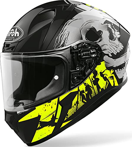 Airoh Helmet Valor Akuna Yellow MATT XL