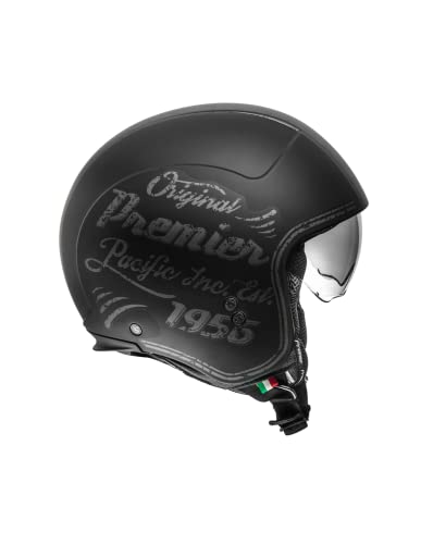 PREMIER HELMET ROCKER OR 9 BM, BLACK/SZARY, S