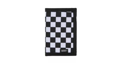 Vans Męskie wsuwane akcesoria podróżne - potrójnie składany portfel, czarno-biały w kratkę, jeden rozmiar