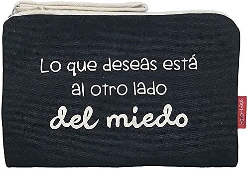 Econanos Hellobags2019 torba plażowa, 23 cm, czarna (Negro)