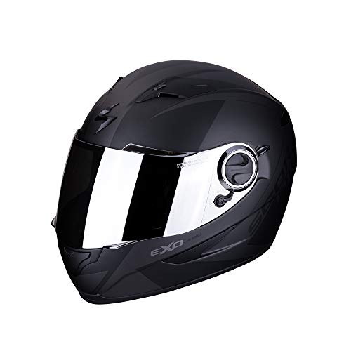 Scorpion Uniseks – dla dorosłych EXO-490 Pace matowy czarny srebrny XXL, czarny