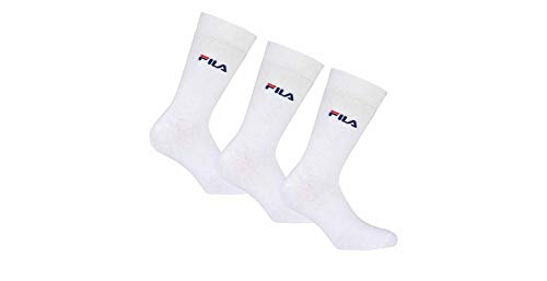 Fila Unisex F9630 skarpety dla dorosłych unisex (3 sztuki) biały 6-8