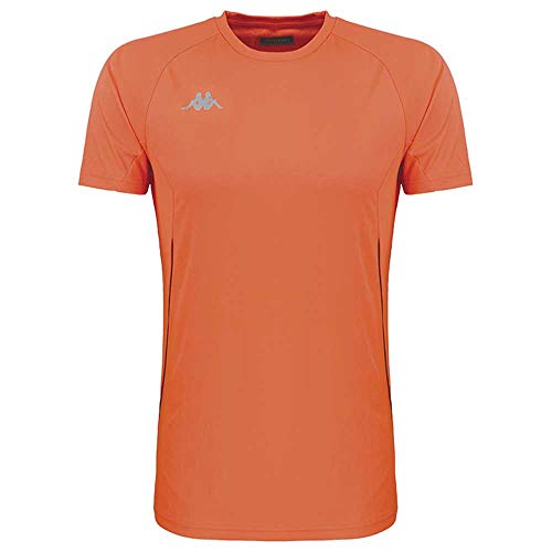 Kappa Męski top techniczny Fanio, pomarańczowy fluor, 10Y