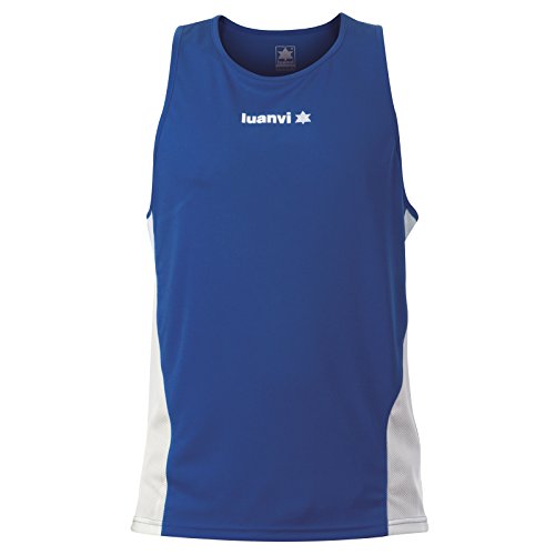 Luanvi Luanvi Race T-Shirt Running, męski, 09406_00103XS, niebieski, XXXS 09406_00103XS