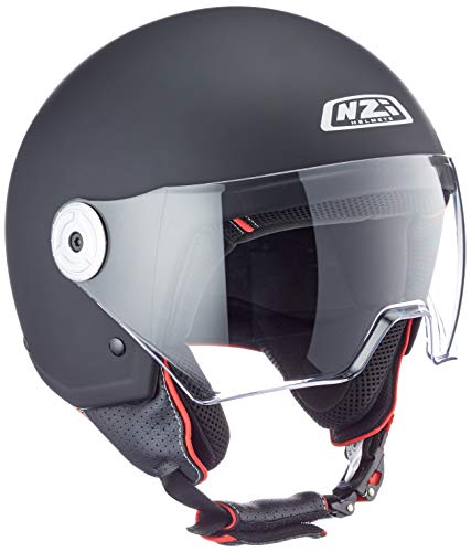 NZI Kask Vintage 3, bez płci, czarny matowy, L