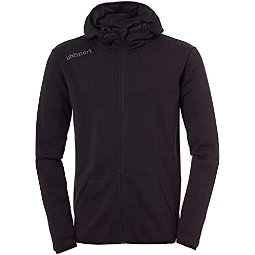 uhlsport Męska kurtka Essential Hood, czarna, XXXL