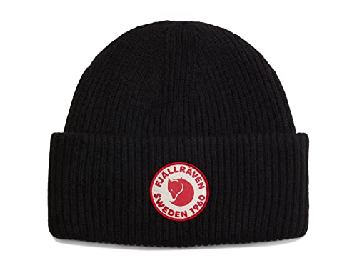 FJALLRAVEN Czapka unisex 1960 Logo Hat czarny czarny Rozmiar uniwersalny