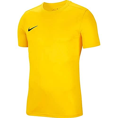 NIKE Nike Męska koszulka Park Vii żółty Tour Yellow/Black 16-22 BV6708