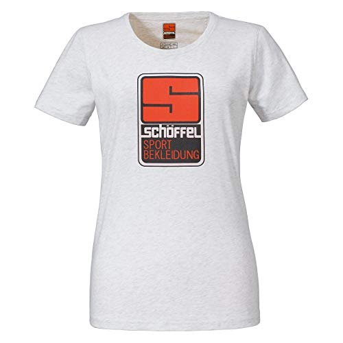 Schöffel Schöffel Damski Originals Kitimat T-shirt damski biały Cloud Dancer 44 12312