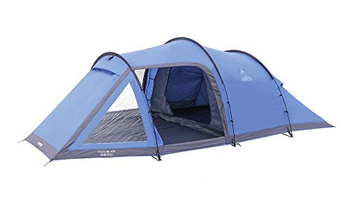 Vango Wodoodporny namiot tunelowy Venture 450 dostępny w kolorze niebieskim - 4 osoby