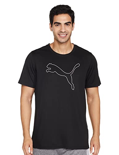 Puma Męski T-shirt Performance Cat Tee M czarny Black M 520315