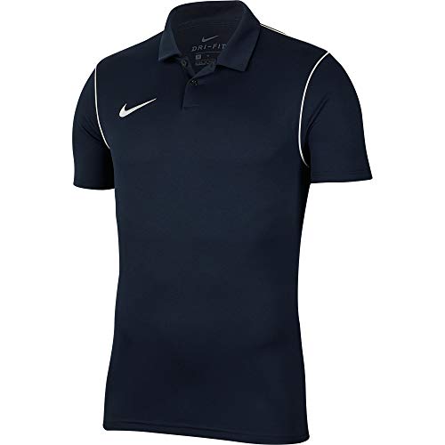 Nike Męska koszulka polo Park 20, obsydian/biała/biała, UE 16-22