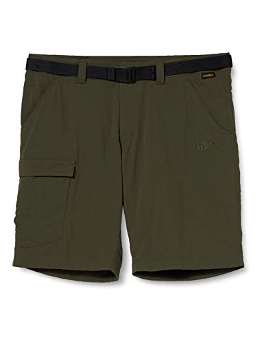 Jack Wolfskin Męskie szorty Hoggar, ciemny mech, 46