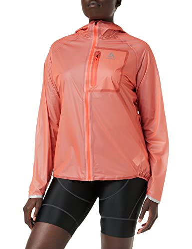 Odlo Odlo Zeroweight Dual Dry kurtka damska różowy koralowy (Hot Coral) XL 313021