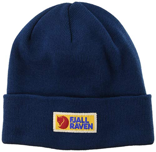 FJALLRAVEN Czapka z daszkiem unisex Vardag Classic Beanie niebieski niebieski Rozmiar uniwersalny
