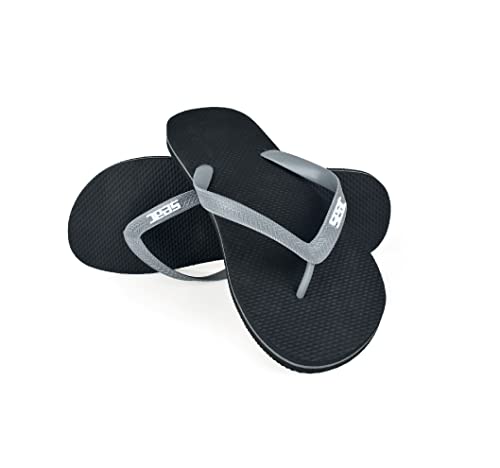 Seac Seac Ohau Unisex bardzo grube antypoślizgowe japonki z gumy, japonki dla kobiet i mężczyzn czarny i szary 37/38 EU 1500014530456A