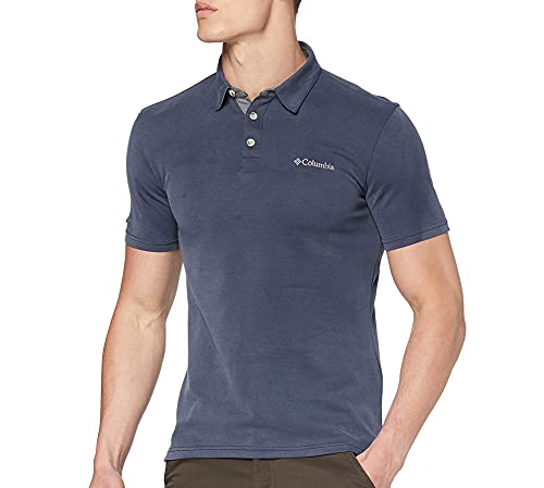 Columbia Nelson Point męska koszulka polo niebieski granatowy (Collegiate Navy) XS