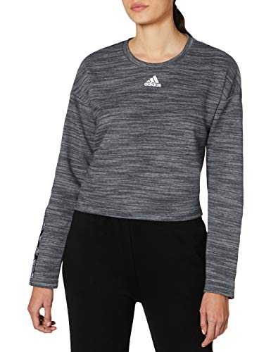 adidas Bluza damska E Tpe szary ciemnoszary/biały. M