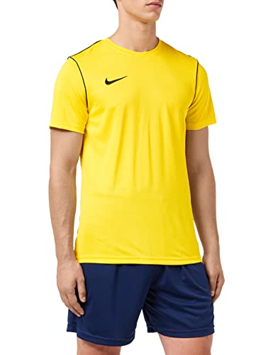 Nike Koszulka męska Park20 Top Ss Tour Żółty/Czarny (Czarny) XL