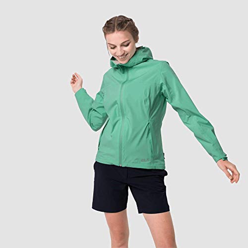 Jack Wolfskin Damska kurtka hardshellowa Jwp zielony Pacific Green L