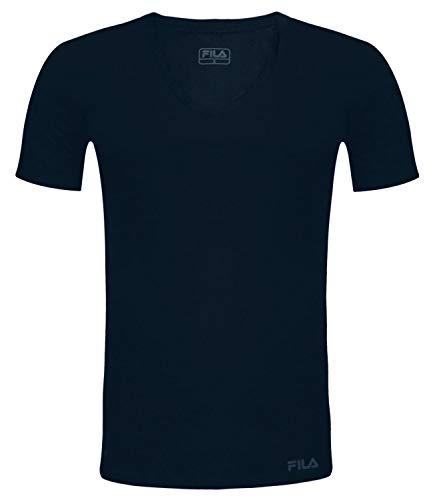 Fila Męska koszulka Fu5001 T-shirt męski niebieski niebieski S FU5001