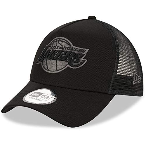 New Era Męska czapka Bob Team Logo 940 A Frame Trucker Los Angeles Lakers Kappe, czarna, OSFM
