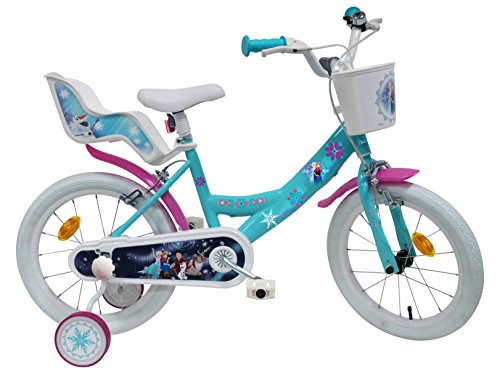 Rower dziewczęcy, 16 cali, produkt licencjonowany Frozen/Kraina lodu – 2 hamulce