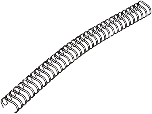 Renz preferencyjny ring wire drut grzebień do łączenia elementów w 3: 1, podziału 34 pętli, średnica 16.0 MM, 5/8 cala, czarny 311600134