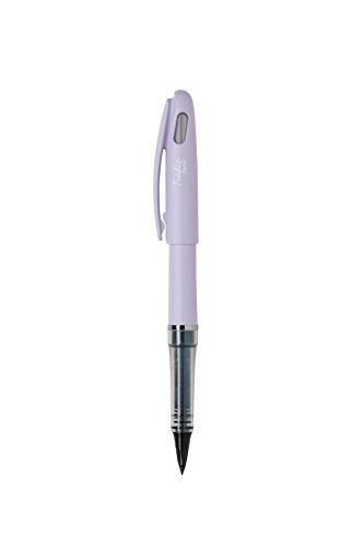 Pentel Długopis filcowy Tradio korpus pastelowy Crocus tusz czarny