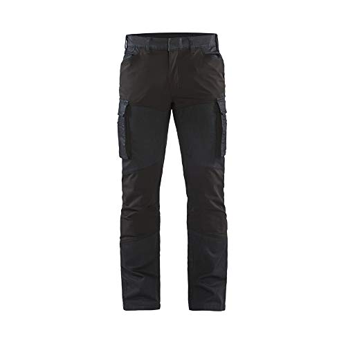 Blaklader 14571147899D100 Service Denim Stretch spodnie robocze, granatowo-czarne, rozmiar D100
