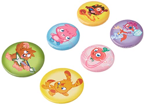 GB Eye Moshi Monsters - zestaw 6 przypinek BP0355