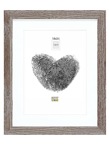 Deknudt Ramka S66KH3 P1 18x24 Wood grey oak w Passepartout S66KH3P1_18