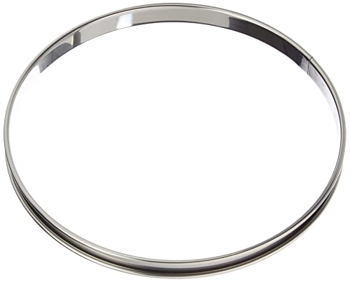 De Buyer 3091.06N formy do tortów, okrągłe, stal szlachetna, zaokrąglone krawędzie 3091.24N