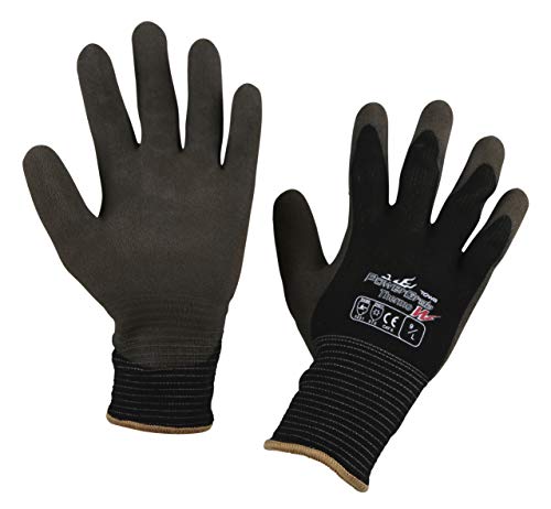 Kerbl 297582 PowerGrab Thermo rękawice zimowe W, lateks z 2-warstwową wyściółką akrylową