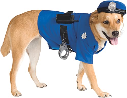 Rubie's Rubie 'S Offizielles Police Pet Hunde Kostüm - Groß