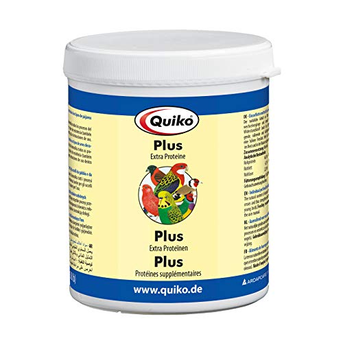 Quiko Plus - Extra Proteine Für Junge Vögel Aller Ziervogelarten, Dose, 1Er Pack (1 X 500 G)