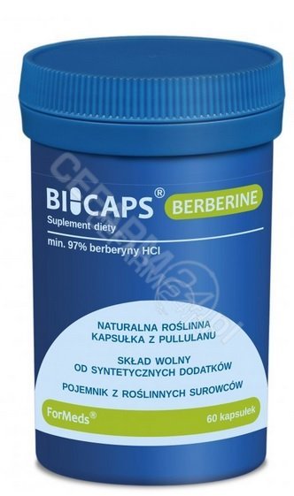 ForMeds BICAPS Berberine HCL 30 kapsułek - F6D4-73118