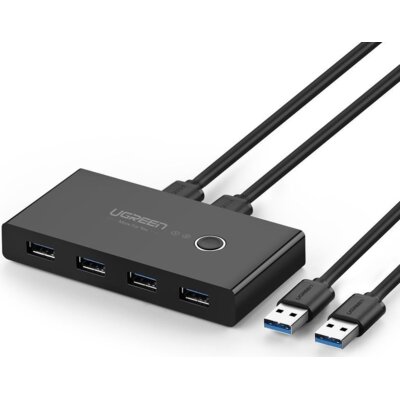 Ugreen Przełącznik  Ugreen Switch BOX HUB Przełącznik KVM 4x USB 3.0