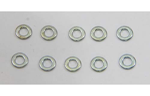 Jamara 177480 10 sztuk podkładki, 3,2 x 6 mm, wielokolorowe