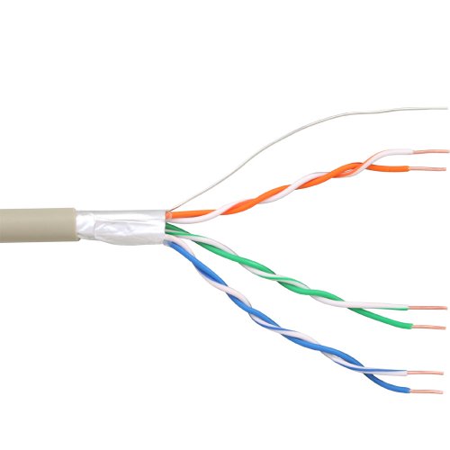 InLine Telefoniczny Kabel 6 wire solid installation 3x2x06mm ekranowany 25m 69976C