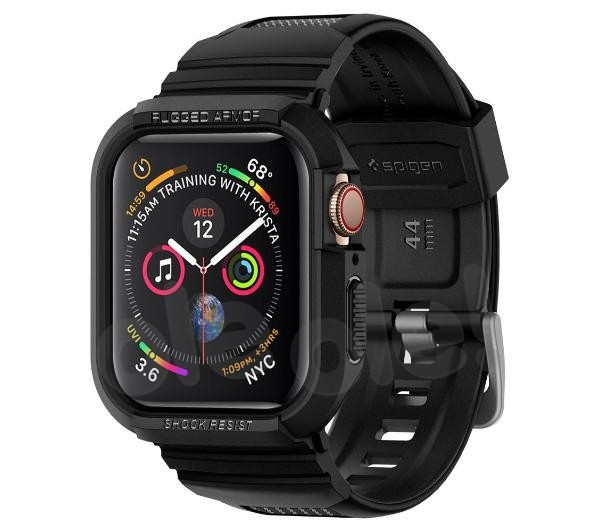 Spigen Rugged Armor Pro 062CS25324 Apple Watch Series 5 / 4 (44mm) (czarny)