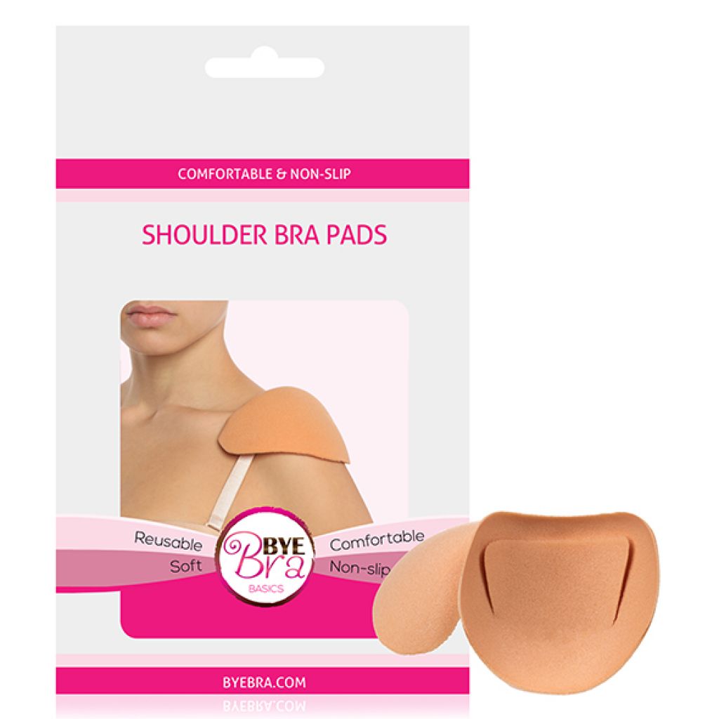 Bye Bra  Shoulder Bra Pads - Nakładki na ramiona, Beżowe  