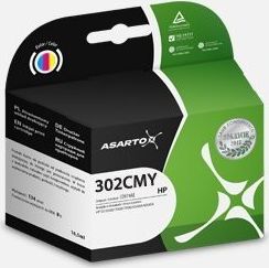 Tusz Asarto Tusz zamiennik Asarto HP 302L CMY