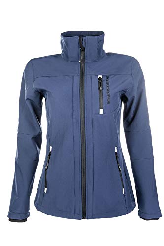 HKM damska kurtka Softshell Sport, niebieski, XL 553412