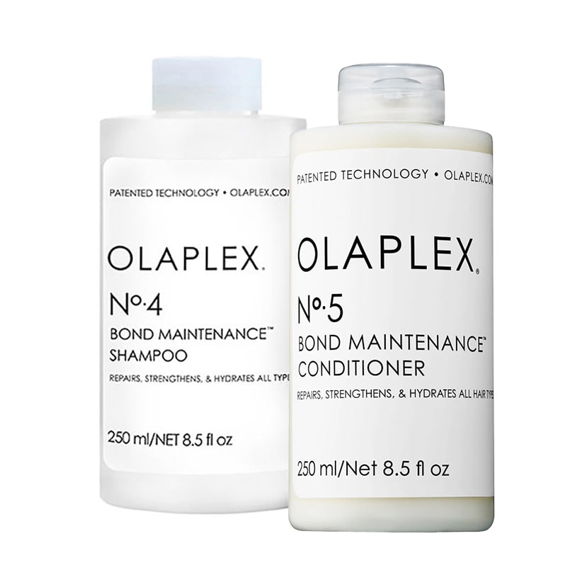 Olaplex Bond Maintenance, zestaw odbudowujący włosy, szampon + odżywka, 2 x 250ml