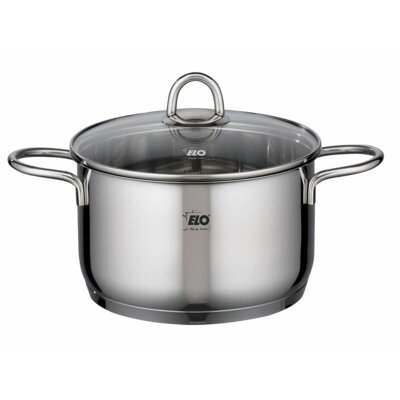 Elo ACHAT GARNEK Z POKRYWKĄ 24 CM 5 L STAL NIERDZEWNA INDUKCJA 90924