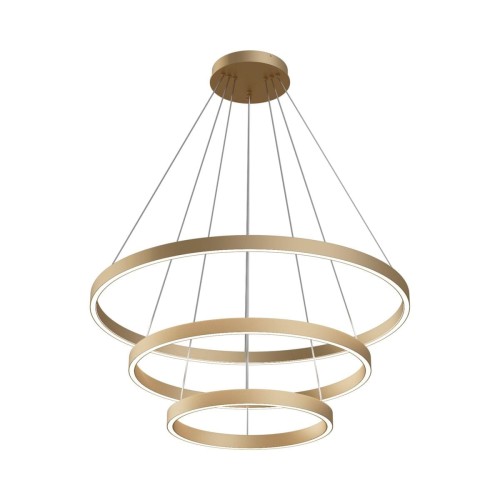 Maytoni Rim LED lampa wisząca 3-punktowa mosiądz MOD058PL-L100BS4K